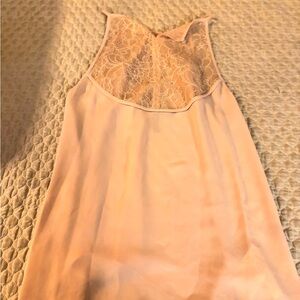 BCBGMaxAzria Blush Lace Chemise